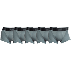 CR7 Trunks - 5 Pack Herren Mikrofaser/Mesh (grau) (XS/S)