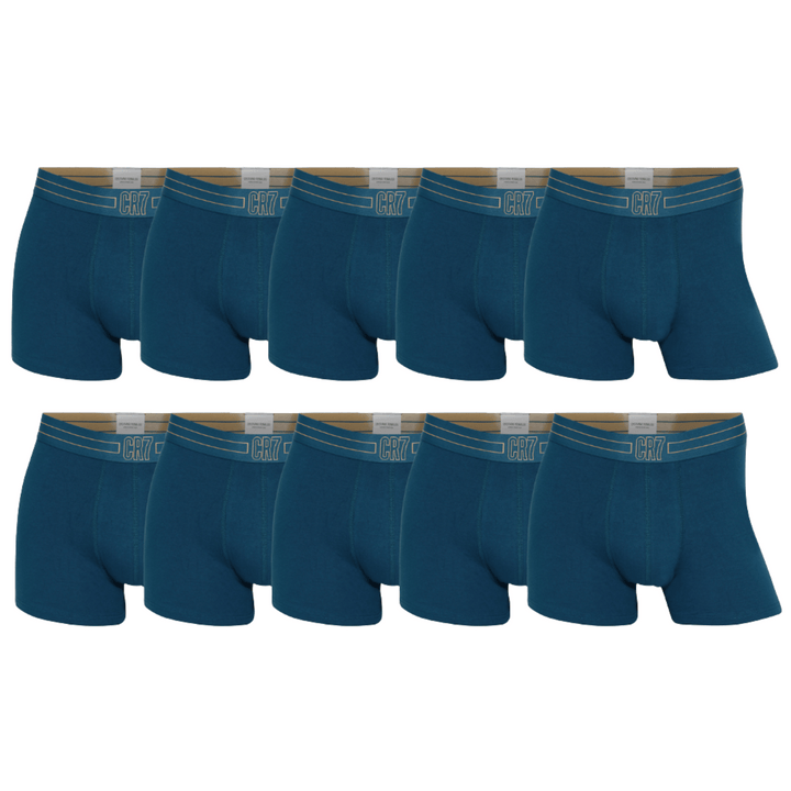 CR7 Boxers - Pack de 10 Homme (bleu océan)