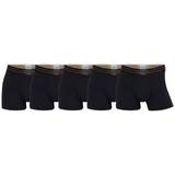 CR7 Boxers - Pack de 5 Homme (ceinture de taille noire et dorée)