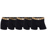CR7 Boxers - Pack de 5 Homme + Sac de Voyage (Or)