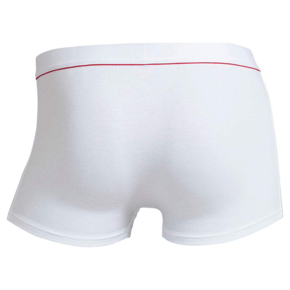 CR7 Trunks mit Knöpfen - Single Pack Herren (weiß)