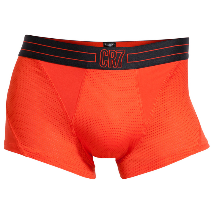 CR7 Trunks - Single Pack Herren Mikrofaser/Mesh (orange) (XS/S)