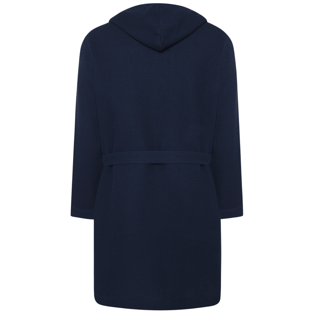 CR7 Bathrobe - Men Waffle (blue)