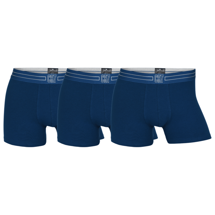 CR7 Trunks - 3 Pack Herren (blau) (S)