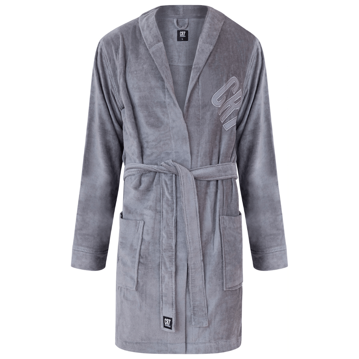 CR7 Bathrobe - Men (light grey)