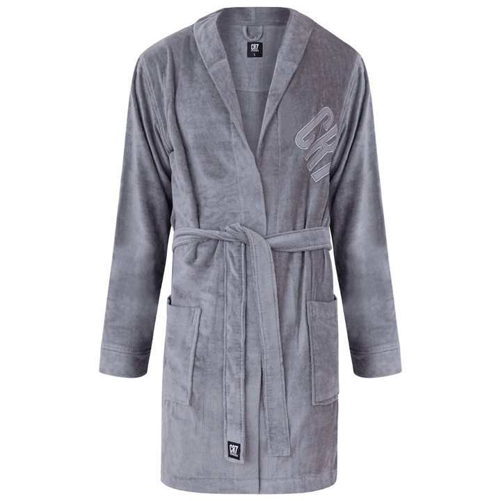 CR7 Bathrobe - Men (light grey)