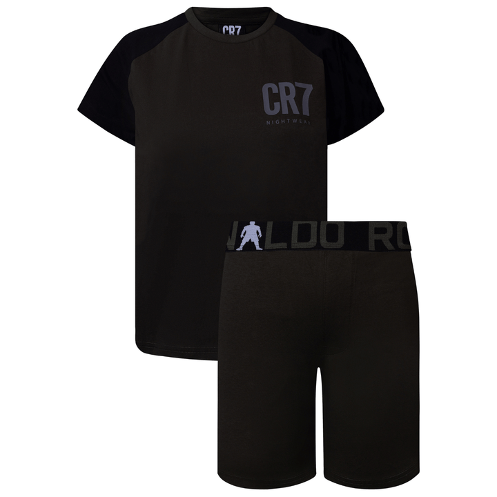 CR7 Pyjama court - Garçon (noir)