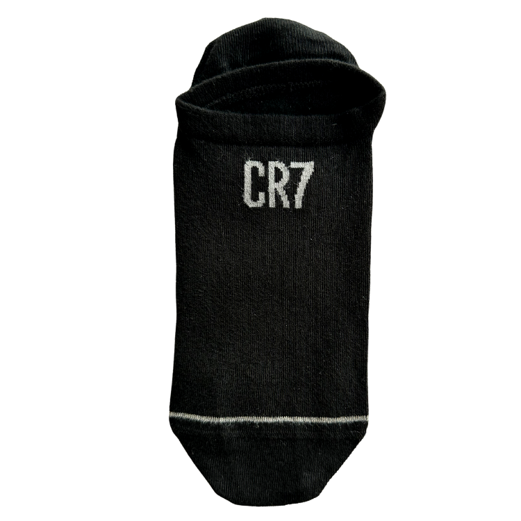 CR7 Socks - 3 Pack Footies Men (black)