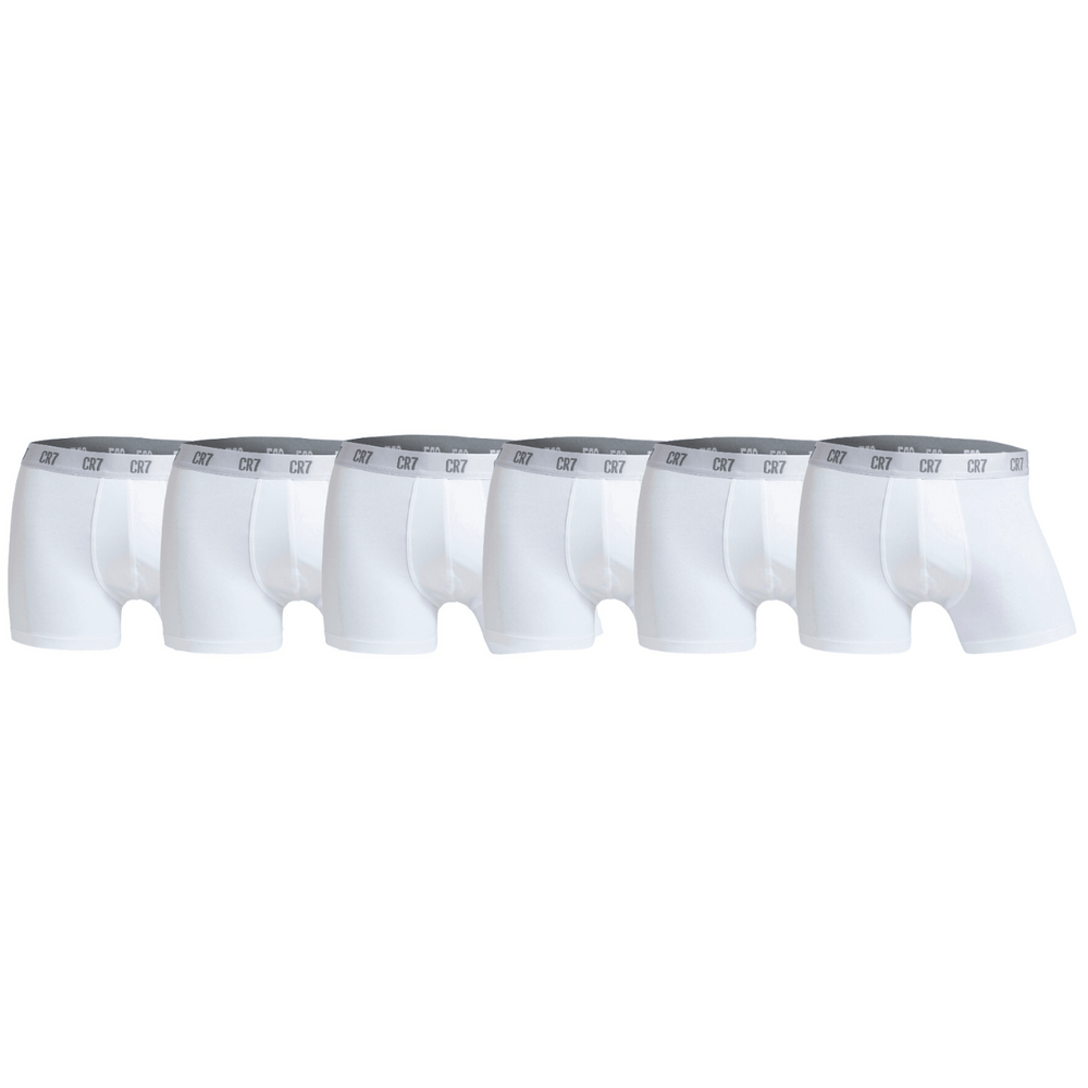 CR7 Trunks - 6 Pack Herren (weiß)