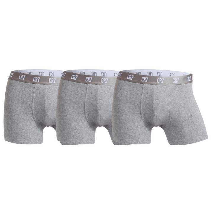CR7 Trunks - 3 Pack Herren (grau) (S)