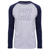 CR7 Pyjama - Herren (grau/blau)