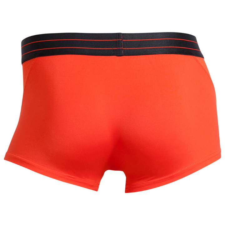CR7 Trunks - Single Pack Herren Mikrofaser/Mesh (orange) (XS/S)