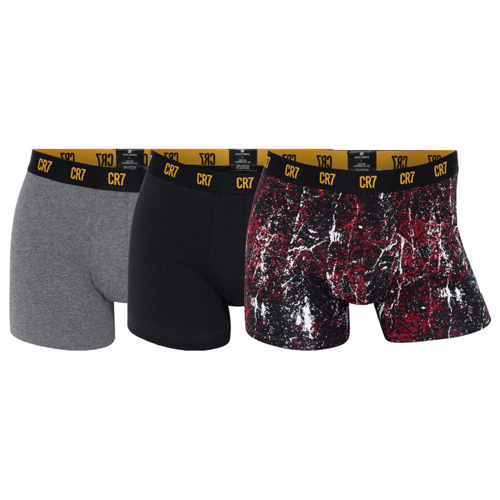 CR7 Trunks - 3 Pack Herren (multicolour) (S)