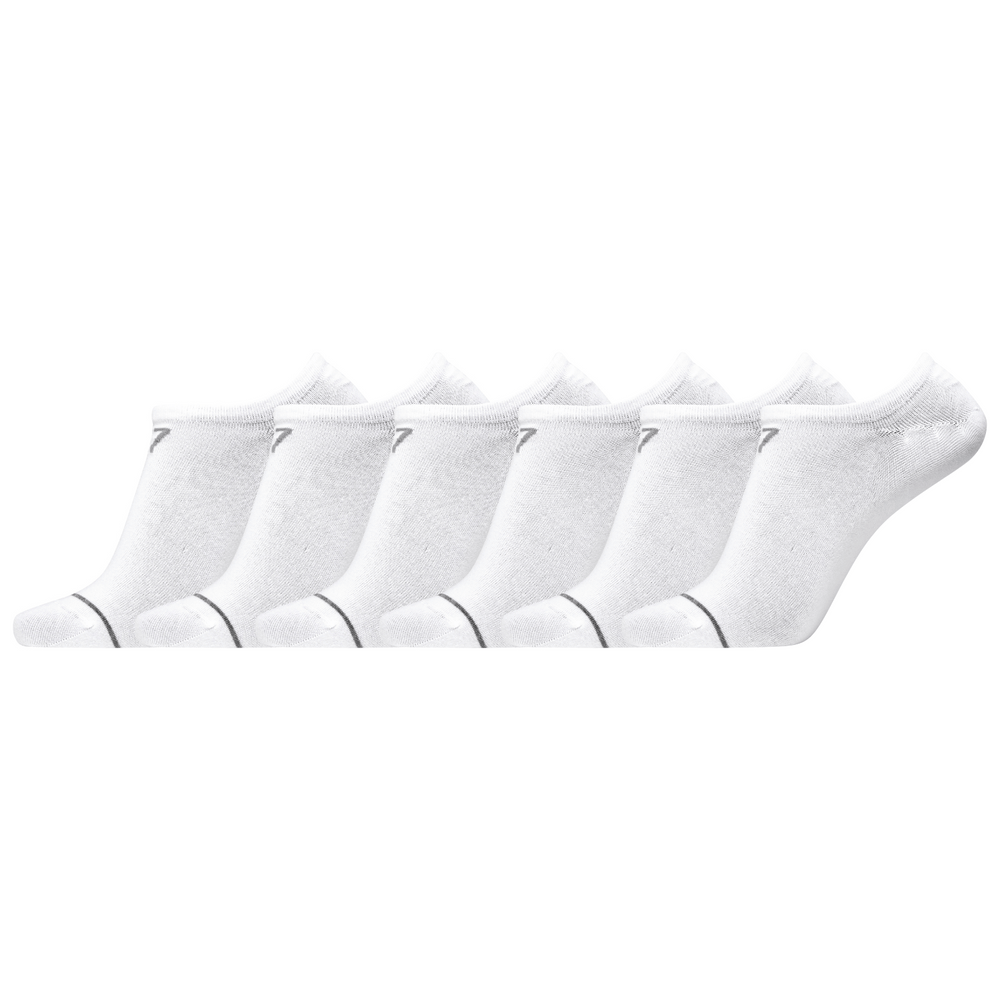 CR7 Socken - 6 Pack Footies Bamboo Herren (weiß)