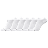 CR7 Socken - 6 Pack Footies Bamboo Herren (weiß)