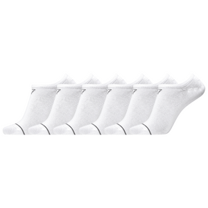 CR7 Socken - 6 Pack Footies Bamboo Herren (weiß)