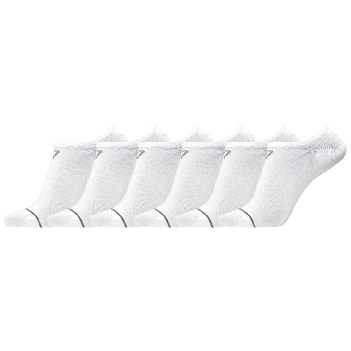 CR7 Socks - 6 Pack Footies Bamboo Men (white)