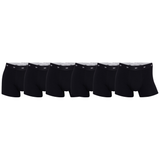CR7 Trunks - 6 Pack Herren Soft Bamboo (schwarz)