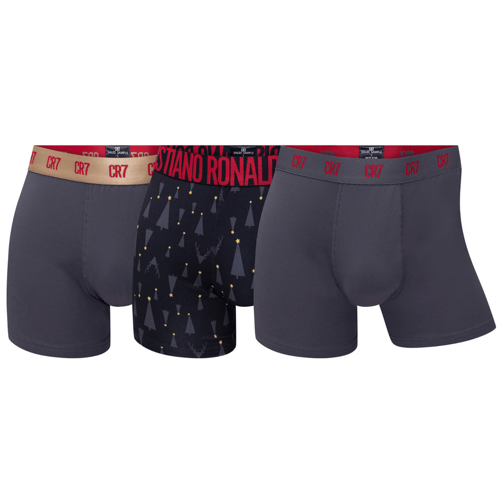 Boxer Elasticizzato Nero Confezione Da 3 Boxer Uomo Classici - Foto 6