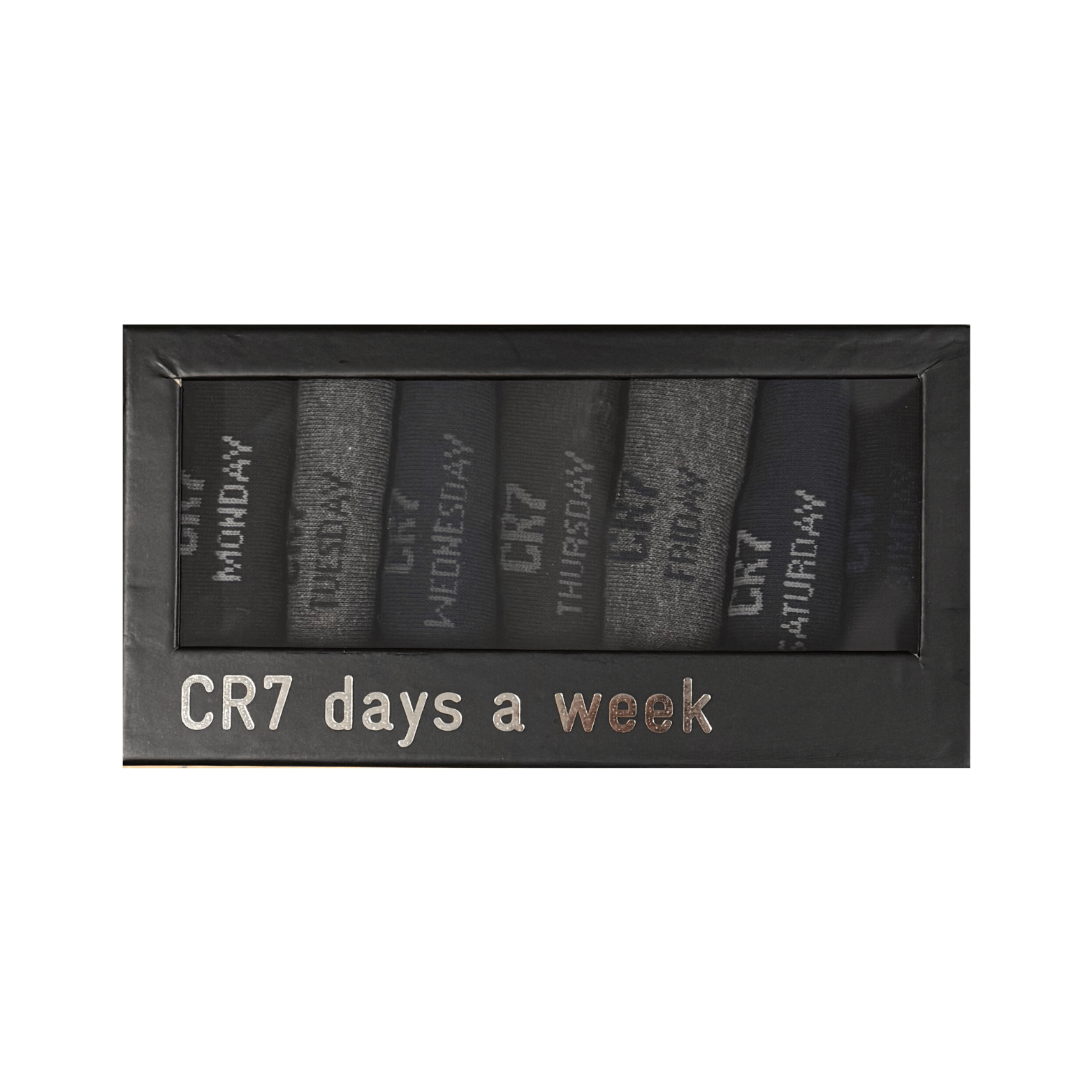 CR7 Socks - 7 Pack Socks Men + Gift Box (multicolour)