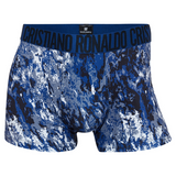 CR7 Trunks - 2 Pack Herren Mikrofaser (blau Mix) (S)
