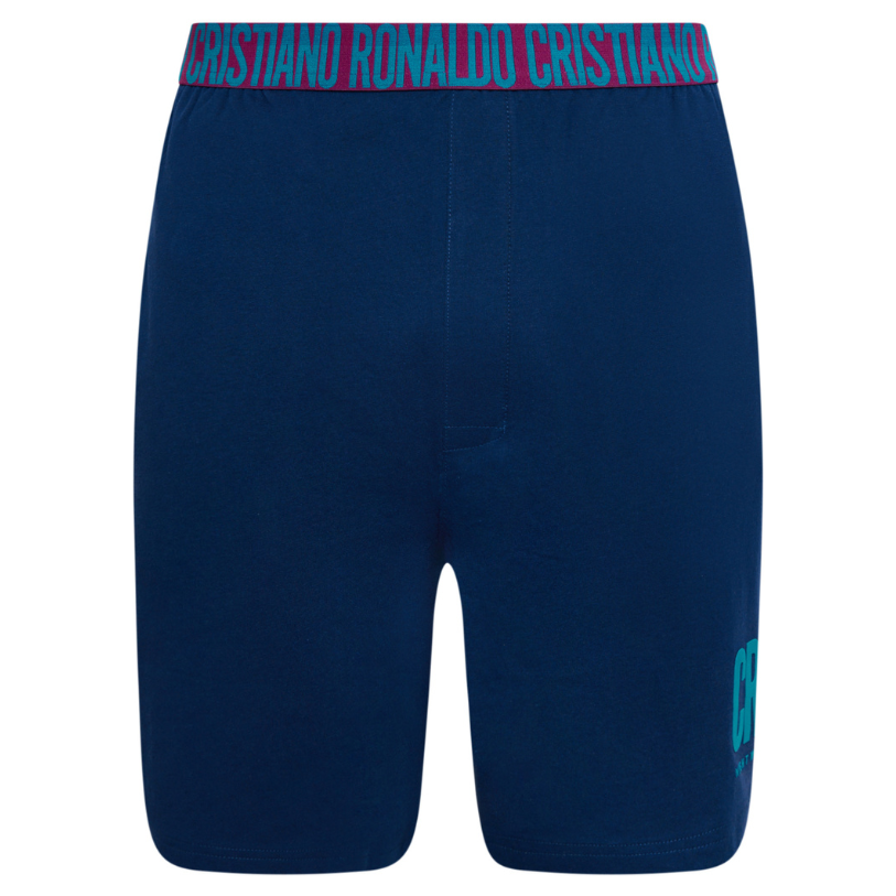 CR7 Pyjama kurz - Herren (lila/dunkelblau)