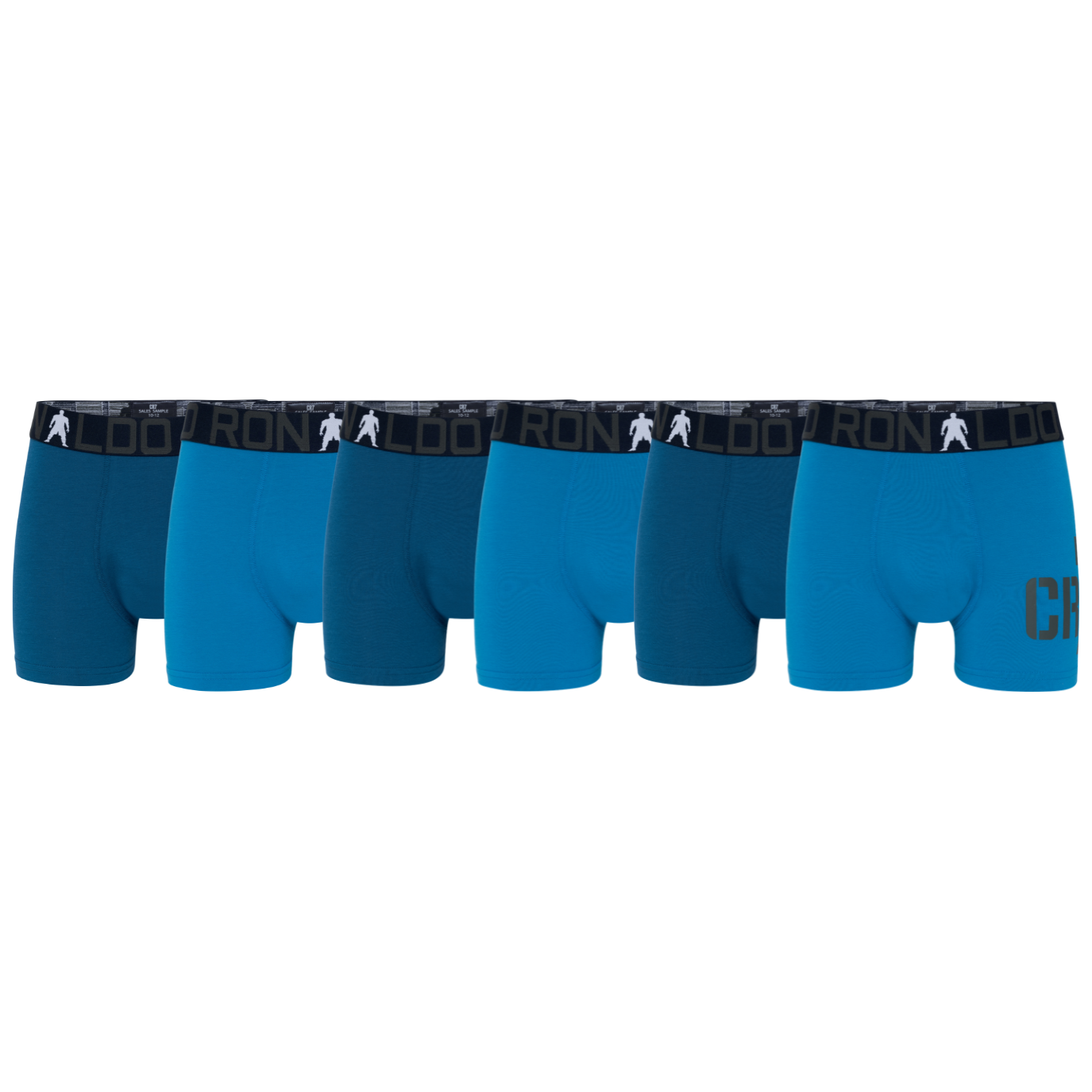 CR7 Trunks - 6 Pack Bamboo Boys (blue mix)