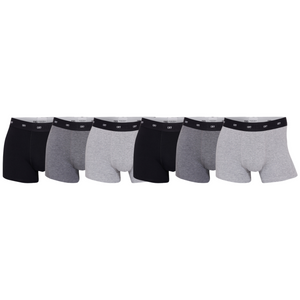 CR7 Trunks - 6 Pack Herren Soft Bamboo (schwarz/grau)