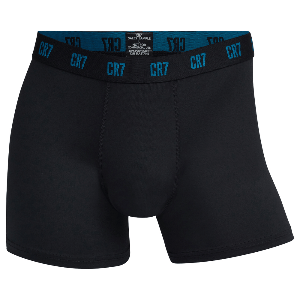 CR7 Trunks - 3 Pack Herren Mikrofaser (schwarz) (S)