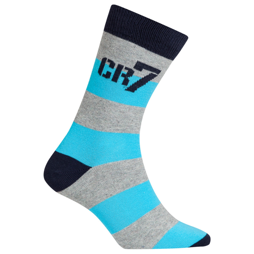 CR7 Socken - 3 Pack Jungs (große Streifen Mix) (40-43)