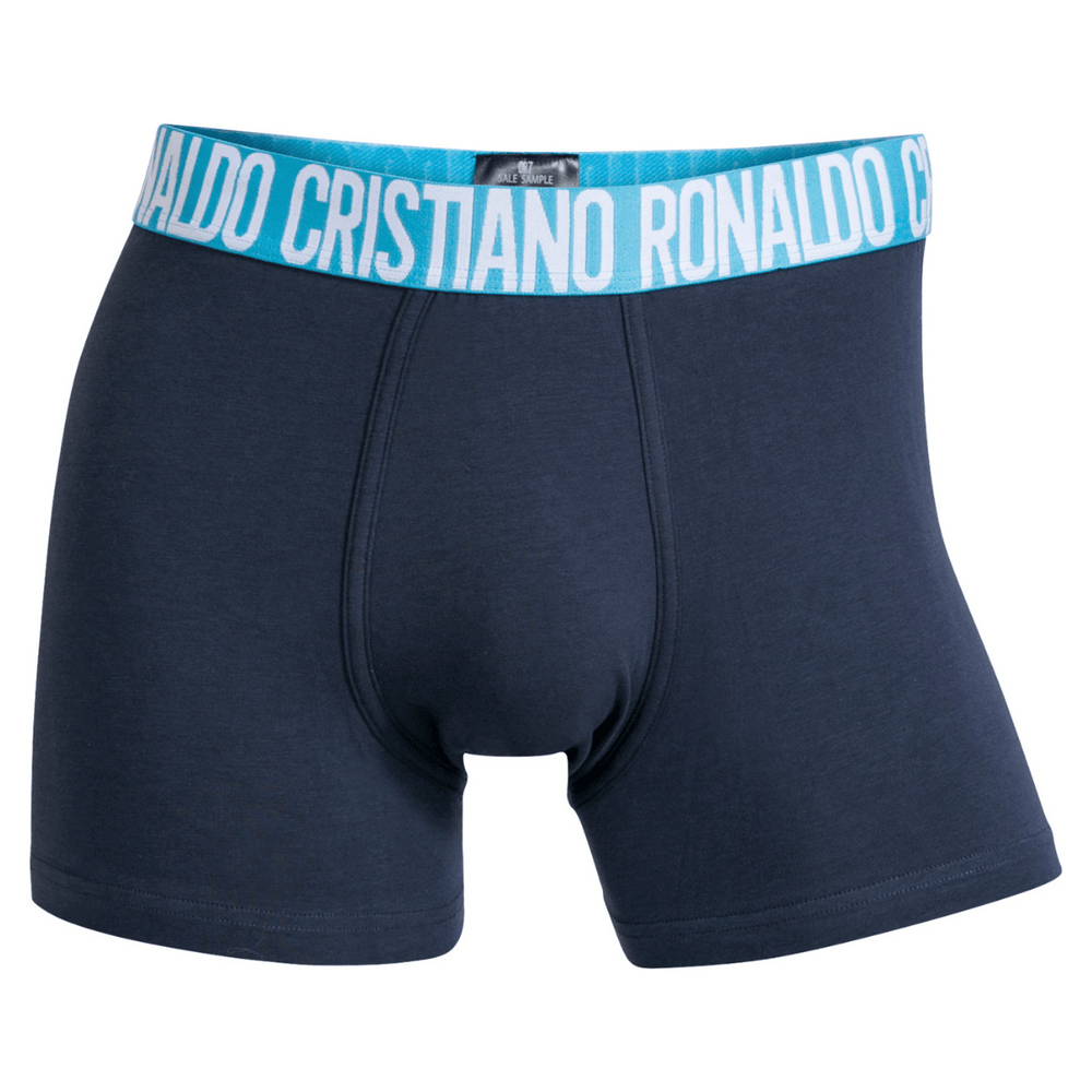 CR7 Trunks - 2 Pack Herren (schwarz/blau)