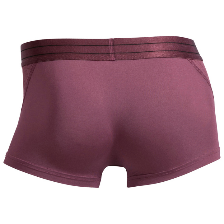CR7 Trunks - Single Pack Herren Mikrofaser/Mesh (bordeaux) (XS/S)