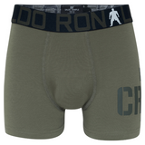 CR7 Trunks - 4 Pack Bamboo Jungs (schwarz/khaki)