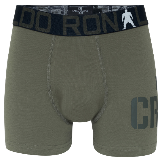 CR7 Trunks - 4 Pack Bamboo Jungs (schwarz/khaki)