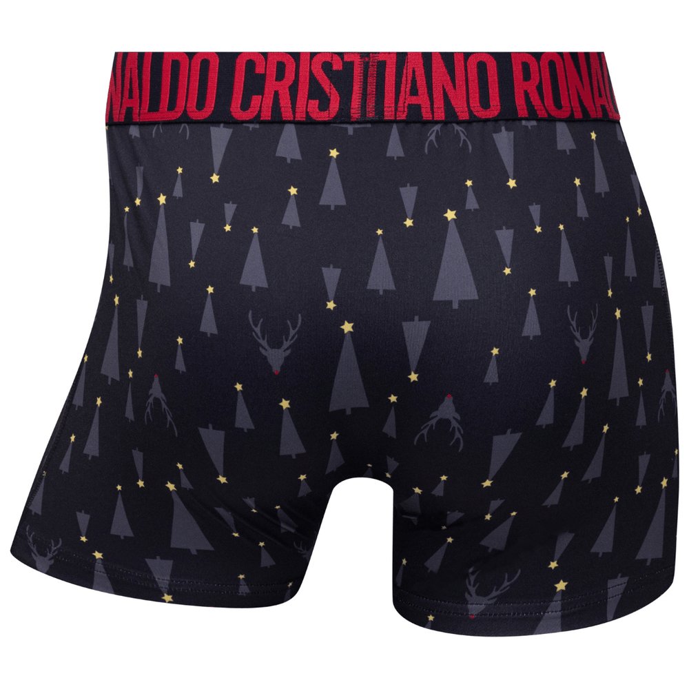 CR7 Trunks - 3 Pack Men Microfiber Christmas Edition (multicolour)