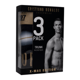 CR7 Trunks - 3 Pack Men Microfiber Christmas Edition (multicolour)