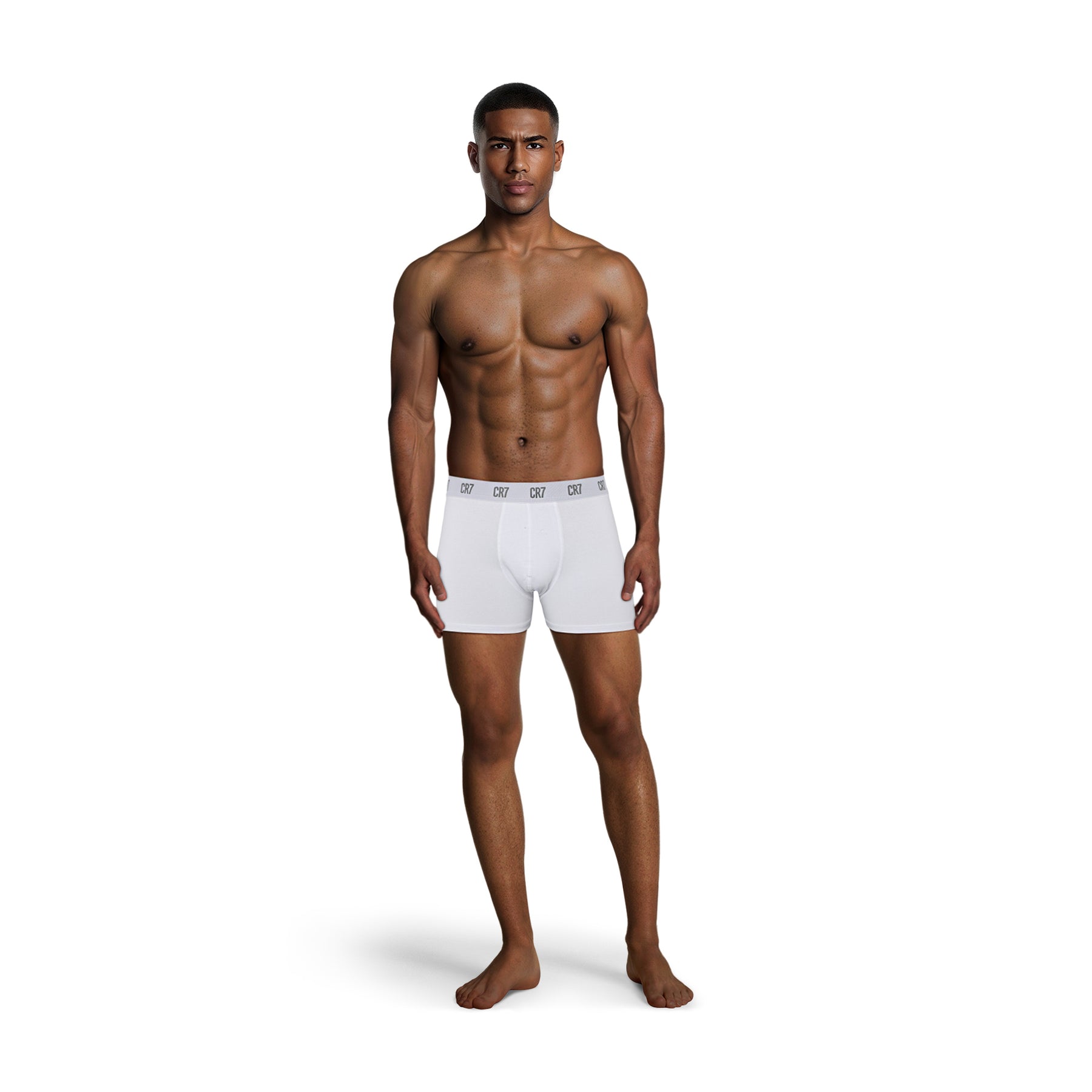 CR7 Boxers - Pack de 3 Homme (blanc)