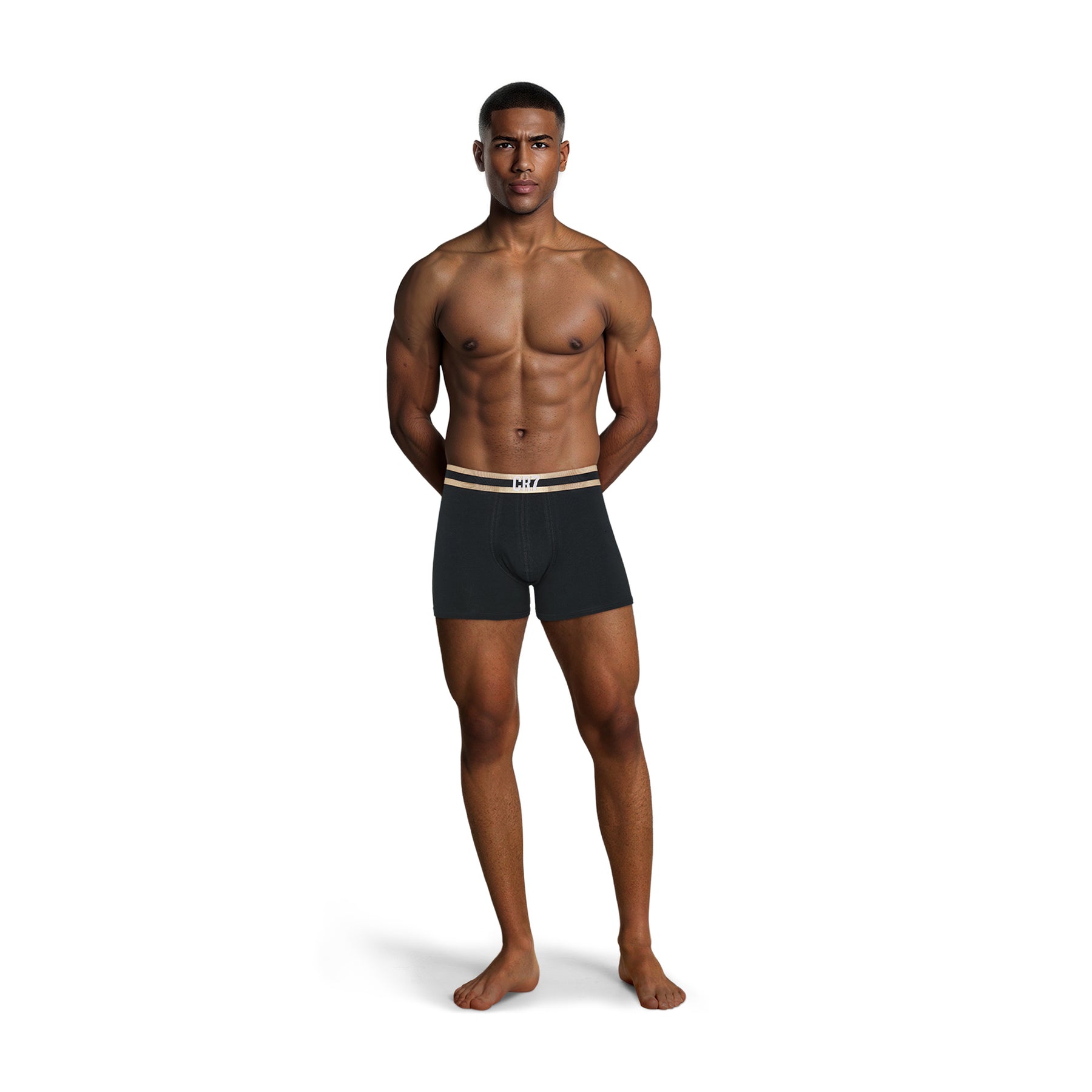 CR7 Trunks - 6 Pack Men (black/gold)