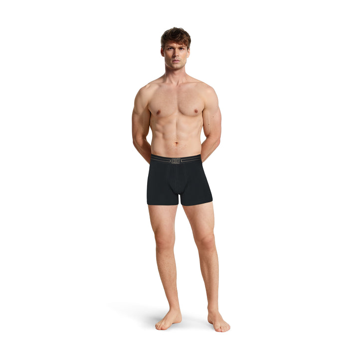 CR7 Trunks – 10 Pack Herren (schwarz/goldener Bund)