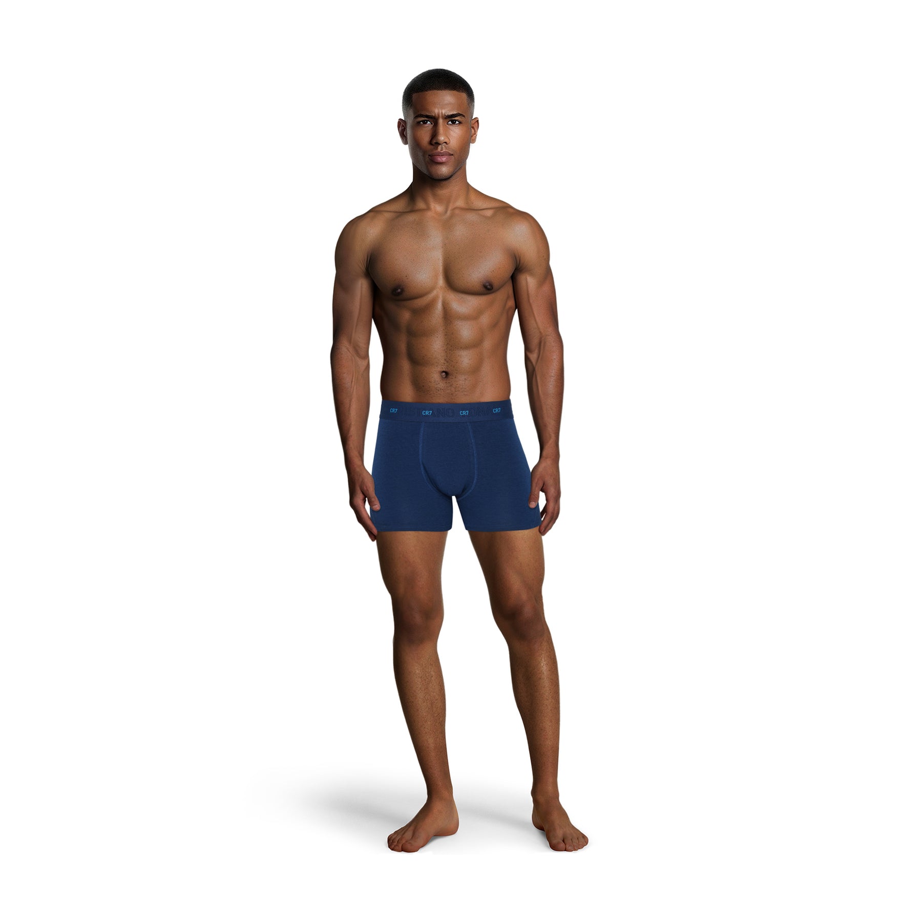 CR7 Boxer - Confezione da 6 Uomo Bamboo (blu scuro)