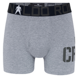 CR7 Trunks - 4 Pack Bamboo Jungs (schwarz/grau)
