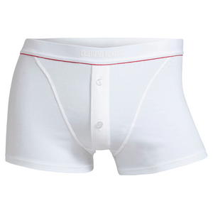 CR7 Trunks mit Knöpfen - Single Pack Herren (weiß)