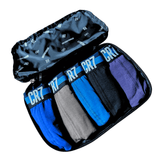 CR7 Trunks - 5 Pack Fashion Men + Travel Bag (multicolour)