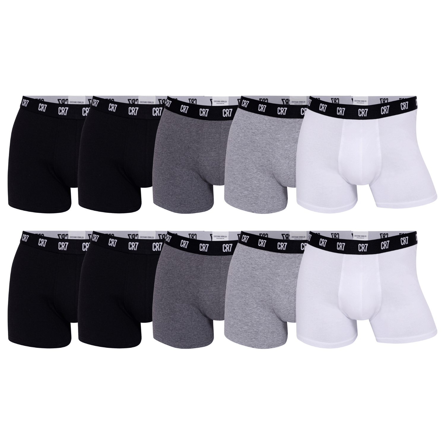 CR7 Trunks - 10 Pack Herren (multicolour)
