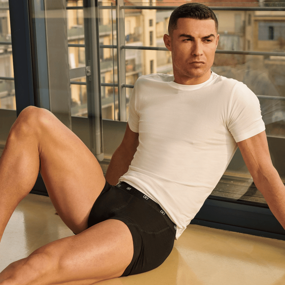 CR7 Trunks - 6 Pack Herren Soft Bamboo (schwarz/grau)