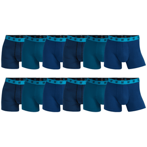 CR7 Trunks - 12 Pack Men (blue mix)