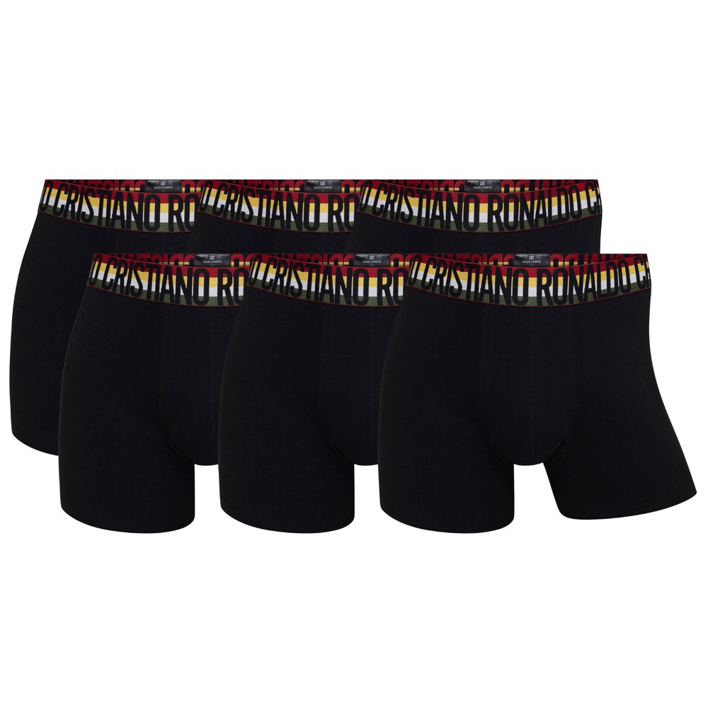 CR7 Trunks - 6 Pack Men World Cup Edition (black)