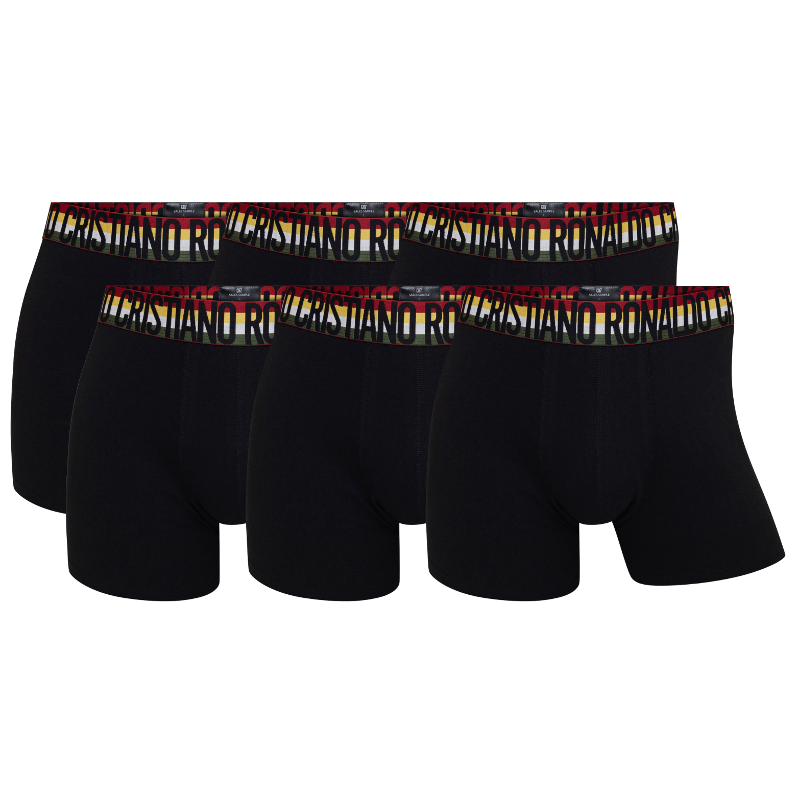 CR7 Trunks - 6 Pack Men World Cup Edition (black)