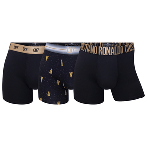 CR7 Trunks - 3 Pack Men Microfiber Christmas Edition (multicolour)