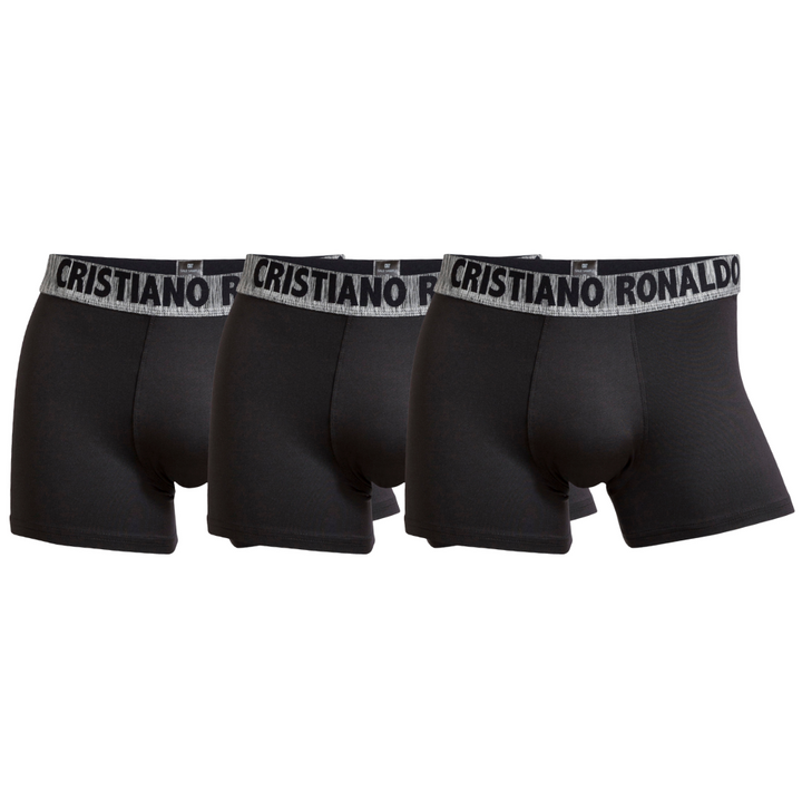 CR7 Trunks - 3 Pack Men Microfiber (black)